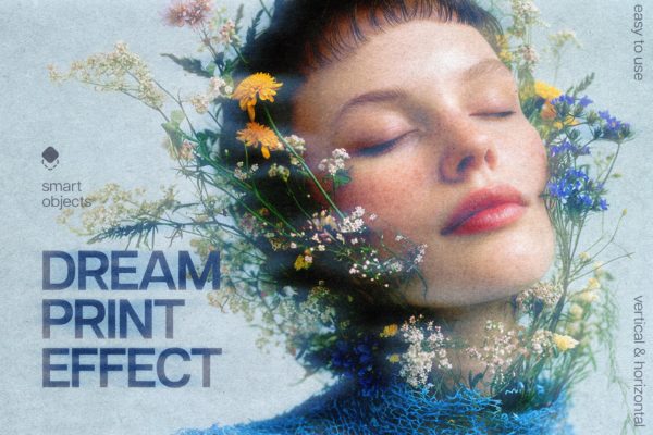 梦幻印花颗粒打印扫描海报照片效果ps特效滤镜样机 Dreamy Print Photo Effect特色图 梦幻印花颗粒打印扫描海报照片效果ps特效滤镜样机 Dreamy Print Photo Effect