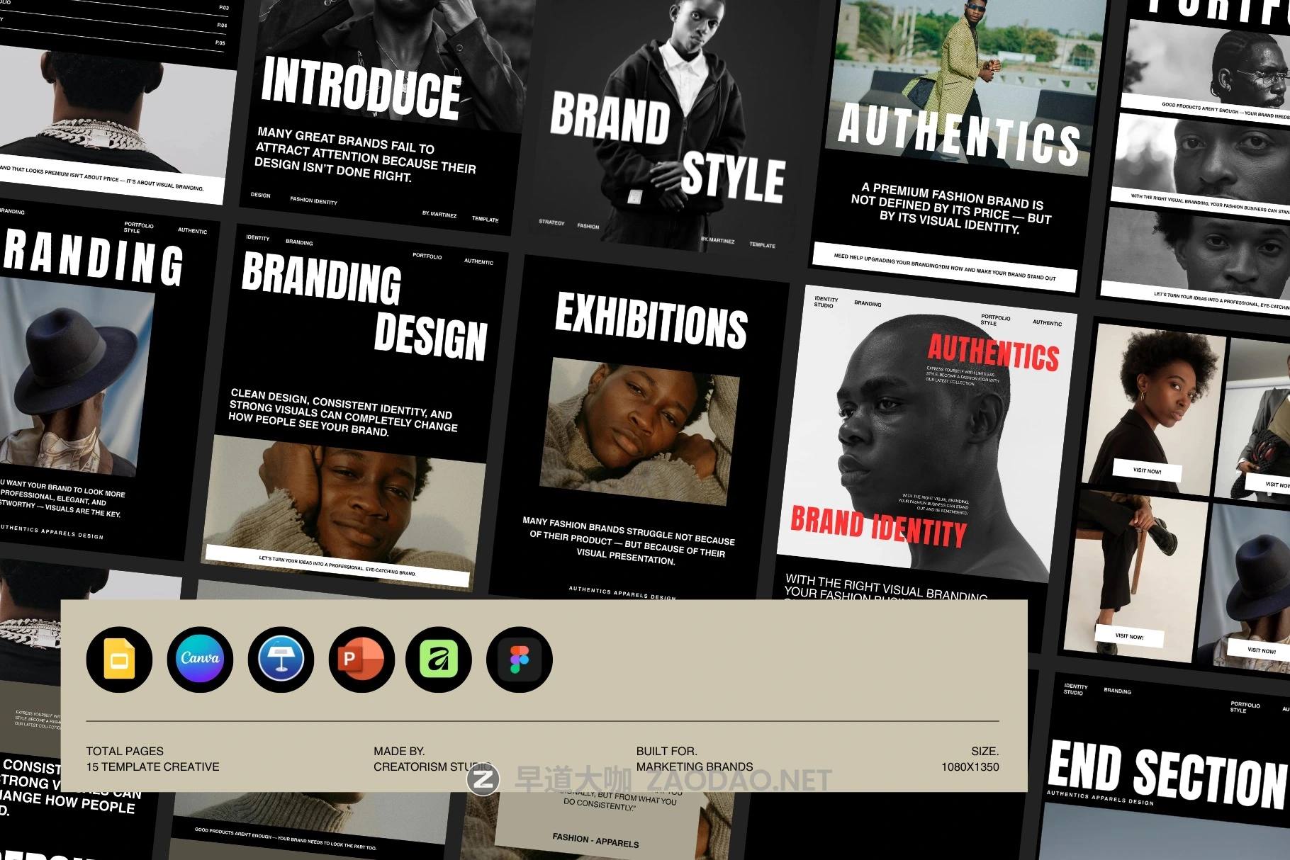 时尚优雅ins风品牌推广社交媒体电商海报公众号推文模板素材 Fashion Brand Portfolio Instagram Template Bundle插图 时尚优雅ins风品牌推广社交媒体电商海报公众号推文模板素材 Fashion Brand Portfolio Instagram Template Bundle插图