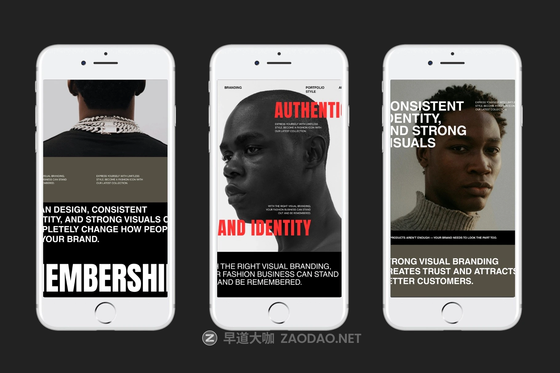 时尚优雅ins风品牌推广社交媒体电商海报公众号推文模板素材 Fashion Brand Portfolio Instagram Template Bundle插图6 时尚优雅ins风品牌推广社交媒体电商海报公众号推文模板素材 Fashion Brand Portfolio Instagram Template Bundle插图6