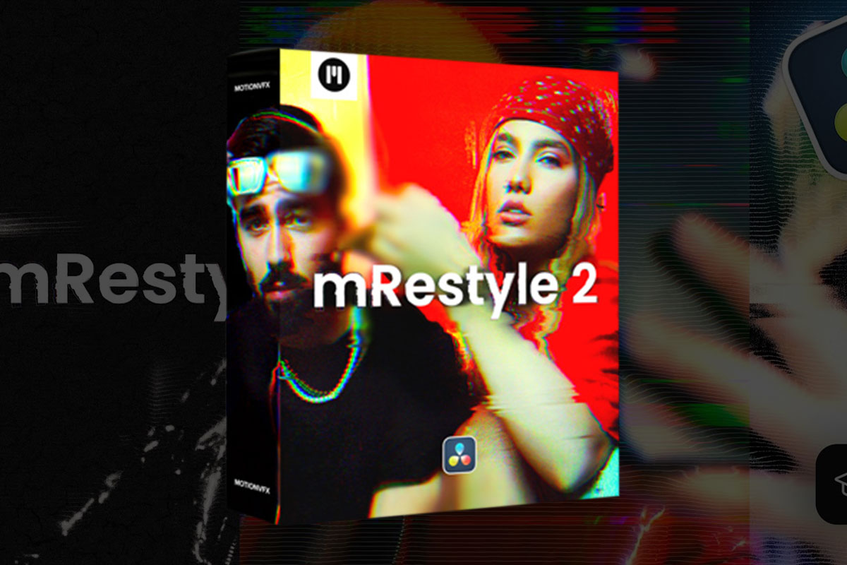 达芬奇预设 50组复古风格化CRT信号故障失真扭曲热像仪视觉短片剪辑叠加特效素材 MotionVFX – mRestyle 2 For DVR特色图 达芬奇预设 50组复古风格化CRT信号故障失真扭曲热像仪视觉短片剪辑叠加特效素材 MotionVFX – mRestyle 2 For DVR