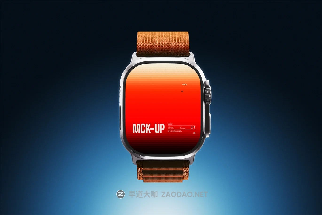 5款时尚ui界面作品集设计苹果Apple Watch Ultra 3智能手表贴图效果图psd样机 Apple Watch Ultra 3 Mockup插图2 5款时尚ui界面作品集设计苹果Apple Watch Ultra 3智能手表贴图效果图psd样机 Apple Watch Ultra 3 Mockup插图2