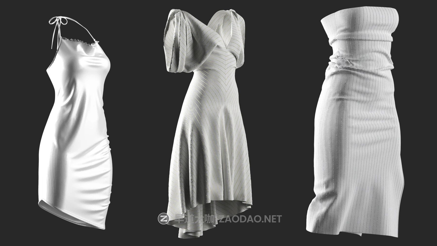 22组女士服饰服装3D资产Marvelous/OBJ/Avatar模型工程文件 Artstation – 22 Women’s Clothes – VOL 4 – Marvelous / CLO Project file插图1 22组女士服饰服装3D资产Marvelous/OBJ/Avatar模型工程文件 Artstation – 22 Women’s Clothes – VOL 4 – Marvelous / CLO Project file插图1
