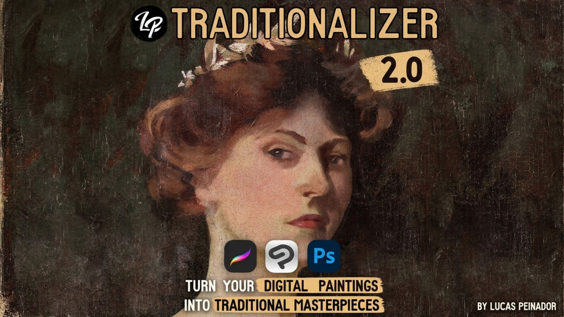 60款水彩线条速写ps/csp/procreate笔刷粗糙裂纹龟裂纹肌理图片素材套装 LP Traditionalizer 2.0 for Procreate, Photoshop, CSP特色图 60款水彩线条速写ps/csp/procreate笔刷粗糙裂纹龟裂纹肌理图片素材套装 LP Traditionalizer 2.0 for Procreate, Photoshop, CSP