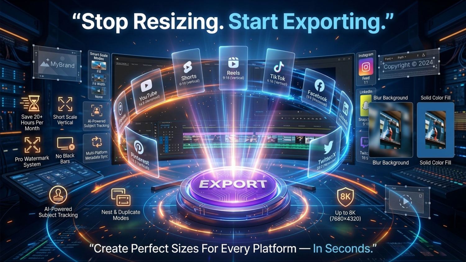 PR插件 一键式多社交平台视频导出工具+中文字幕教程 Social Exporter for Premiere Pro v1.0.0特色图 PR插件 一键式多社交平台视频导出工具+中文字幕教程 Social Exporter for Premiere Pro v1.0.0
