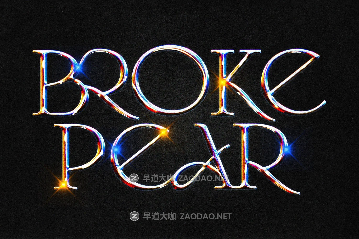 潮流复古金属镀铬渐变3D立体颗粒感海报专辑标题logo文字设计ps特效样机 Glossy Metal Chrome Text & Logo Effect插图2 潮流复古金属镀铬渐变3D立体颗粒感海报专辑标题logo文字设计ps特效样机 Glossy Metal Chrome Text & Logo Effect插图2