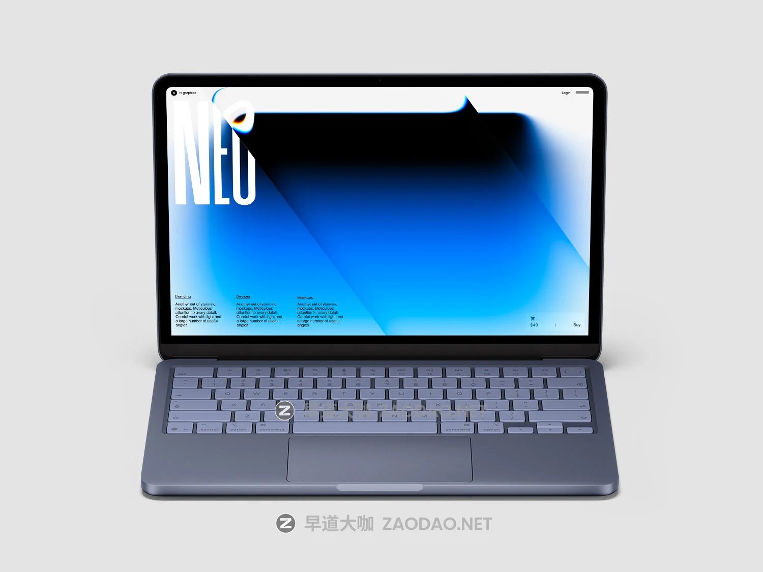 16款网站ui界面设计苹果MacBook Neo电脑贴图效果图psd/figma/sketch样机模板 MacBook Neo Mockups by ls.graphics插图2 16款网站ui界面设计苹果MacBook Neo电脑贴图效果图psd/figma/sketch样机模板 MacBook Neo Mockups by ls.graphics插图2