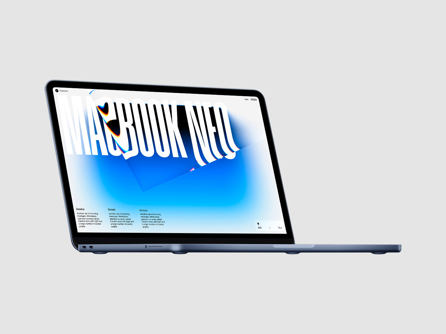 16款网站ui界面设计苹果MacBook Neo电脑贴图效果图psd/figma/sketch样机模板 MacBook Neo Mockups by ls.graphics插图13 16款网站ui界面设计苹果MacBook Neo电脑贴图效果图psd/figma/sketch样机模板 MacBook Neo Mockups by ls.graphics插图13