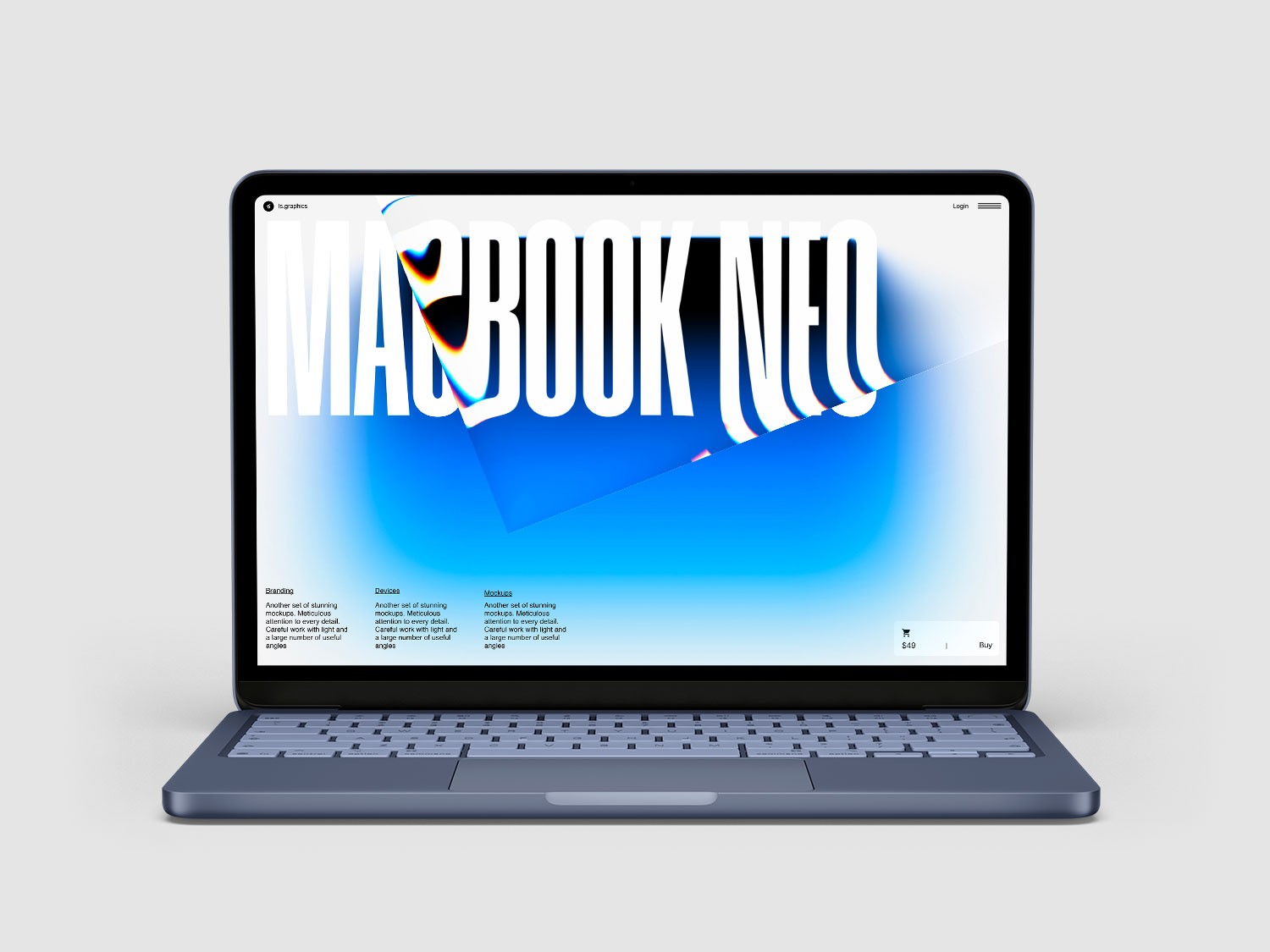 16款网站ui界面设计苹果MacBook Neo电脑贴图效果图psd/figma/sketch样机模板 MacBook Neo Mockups by ls.graphics插图10 16款网站ui界面设计苹果MacBook Neo电脑贴图效果图psd/figma/sketch样机模板 MacBook Neo Mockups by ls.graphics插图10