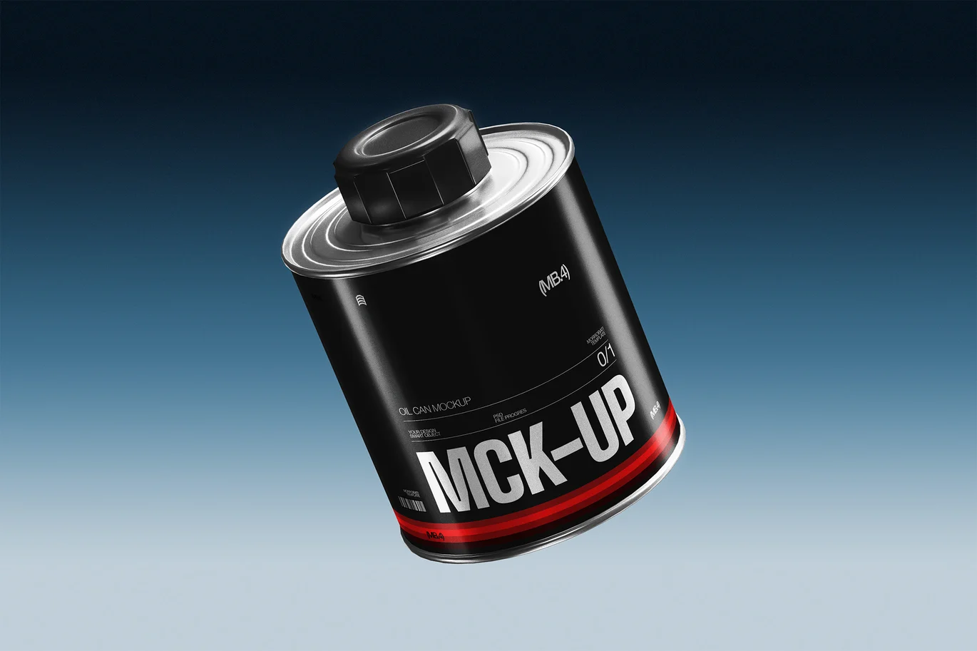 4款圆形金属润滑剂包装罐设计展示效果图psd贴图样机模板 Round Oil Tin Can Mockup插图1 4款圆形金属润滑剂包装罐设计展示效果图psd贴图样机模板 Round Oil Tin Can Mockup插图1