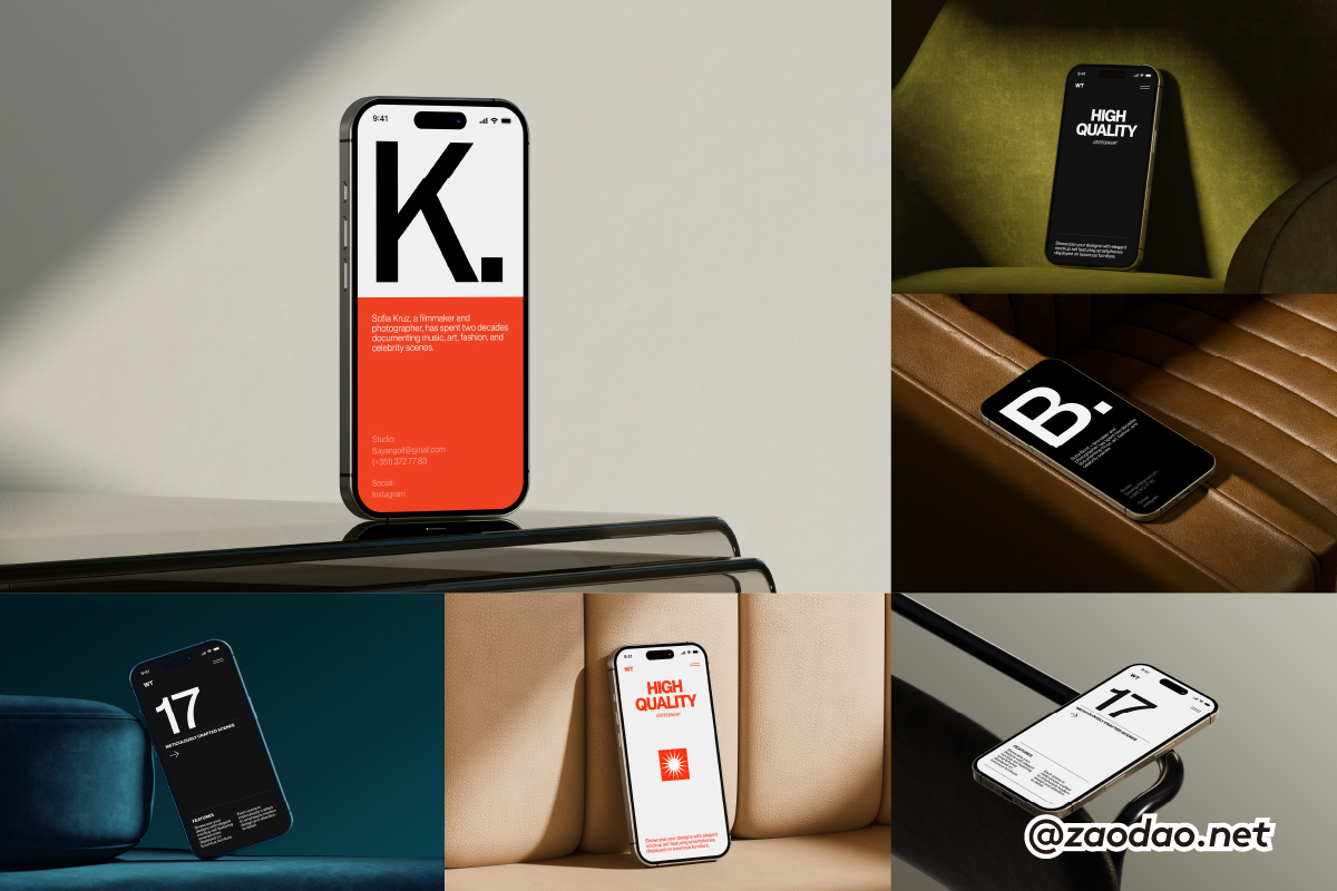 17款真实场景ui界面作品集设计苹果iPhone 16展示效果图psd/figma样机模板 iPhone 16 Interior mockups by wannathis.one特色图 17款真实场景ui界面作品集设计苹果iPhone 16展示效果图psd/figma样机模板 iPhone 16 Interior mockups by wannathis.one
