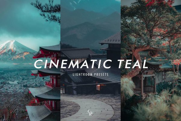 15款电影感青绿色旅拍摄影作品集照片调色Lightroom预设 15 Cinematic Teal Lightroom Presets特色图 15款电影感青绿色旅拍摄影作品集照片调色Lightroom预设 15 Cinematic Teal Lightroom Presets