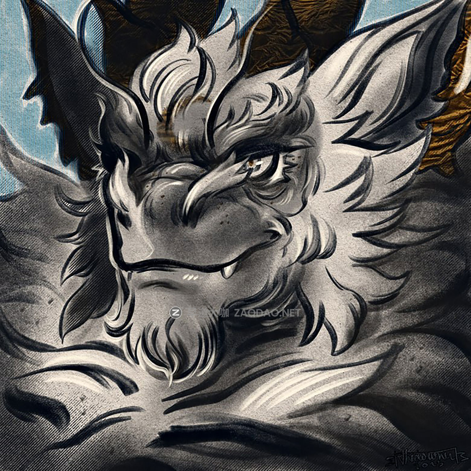 点状颗粒半色调马克笔水彩笔艺术绘画procreate/csp/ps笔刷画笔素材 Dawner’s Procreate Brush Pack Vol. 7 + Photoshop & CSP Versions插图7 点状颗粒半色调马克笔水彩笔艺术绘画procreate/csp/ps笔刷画笔素材 Dawner’s Procreate Brush Pack Vol. 7 + Photoshop & CSP Versions插图7