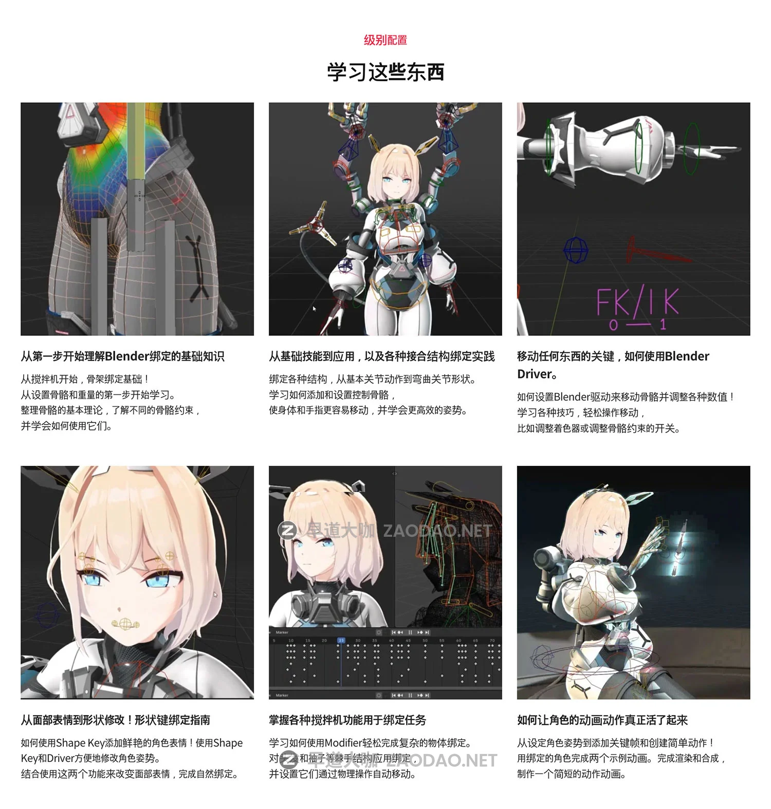 Blender动漫人物角色表现骨骼绑定动画基础教程 中文字幕 Coloso – The Key to Expressive Characters A Comprehensive Guide to Blender Rigging插图5 Blender动漫人物角色表现骨骼绑定动画基础教程 中文字幕 Coloso – The Key to Expressive Characters A Comprehensive Guide to Blender Rigging插图5