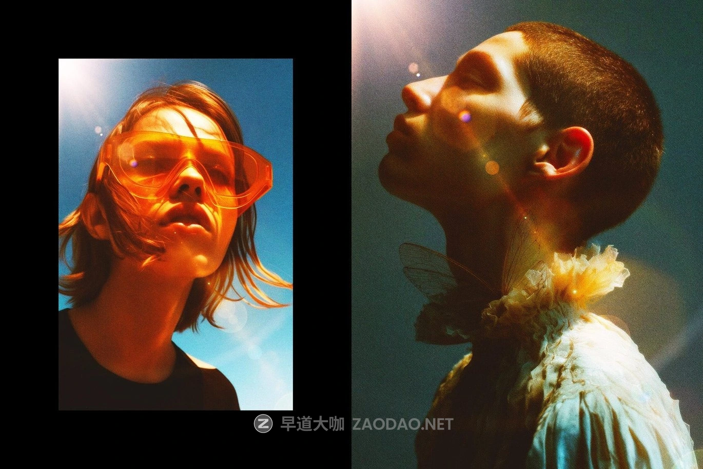 复古温暖半调发光颗粒海报照片效果ps特效滤镜样机 Warm Lens Flare Photo Effect插图3 复古温暖半调发光颗粒海报照片效果ps特效滤镜样机 Warm Lens Flare Photo Effect插图3