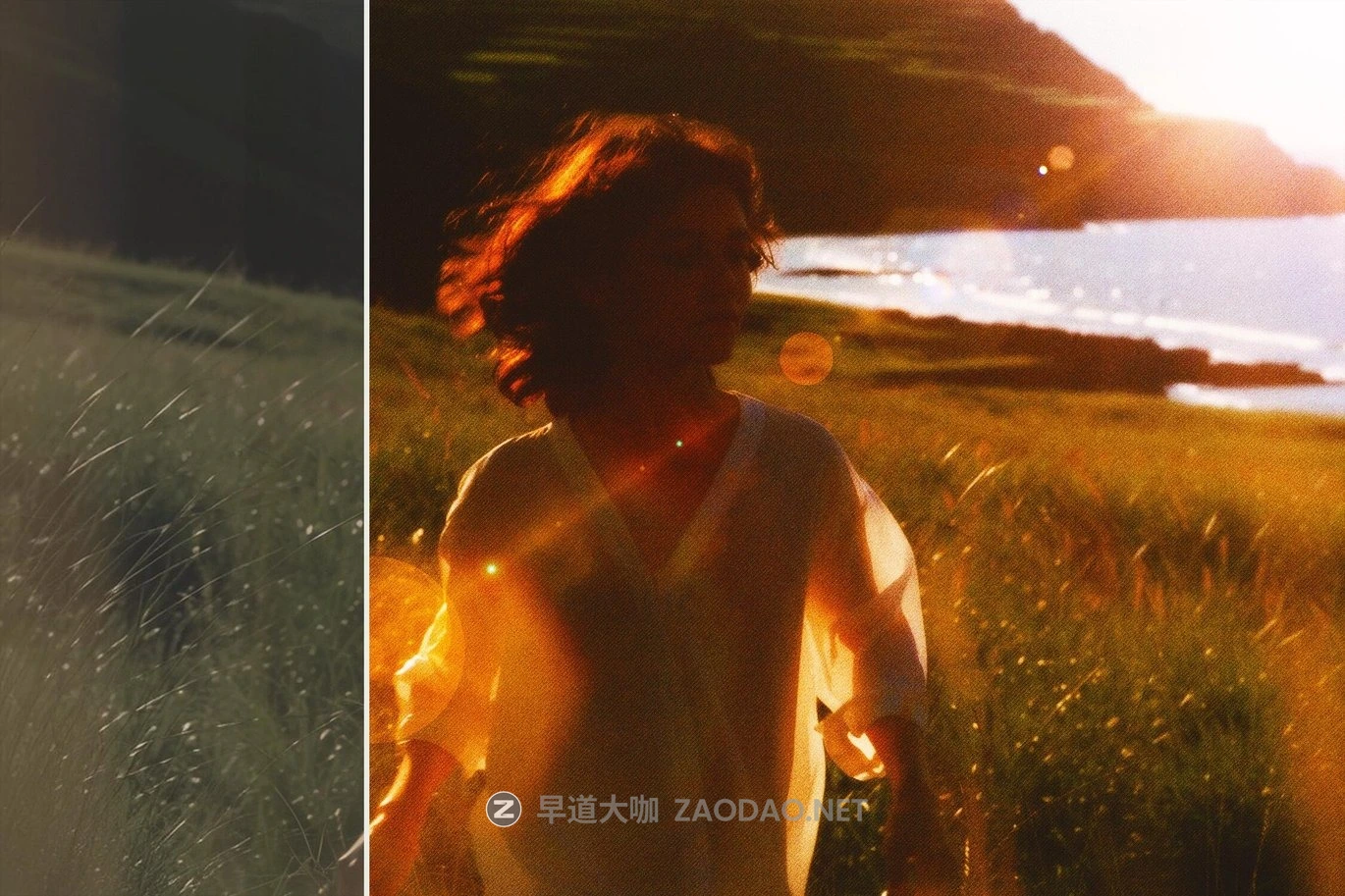 复古温暖半调发光颗粒海报照片效果ps特效滤镜样机 Warm Lens Flare Photo Effect插图5 复古温暖半调发光颗粒海报照片效果ps特效滤镜样机 Warm Lens Flare Photo Effect插图5