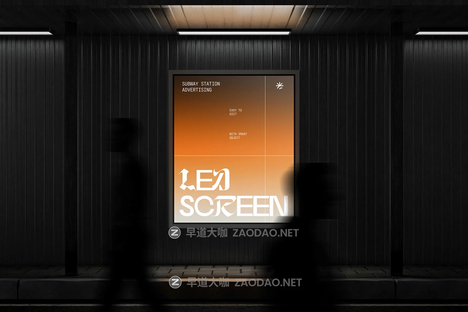 5款城市地铁站广告牌海报LED电子屏画面设计贴图psd样机模板 Ads Poster & LED Screen Mockup Pack插图2 5款城市地铁站广告牌海报LED电子屏画面设计贴图psd样机模板 Ads Poster & LED Screen Mockup Pack插图2