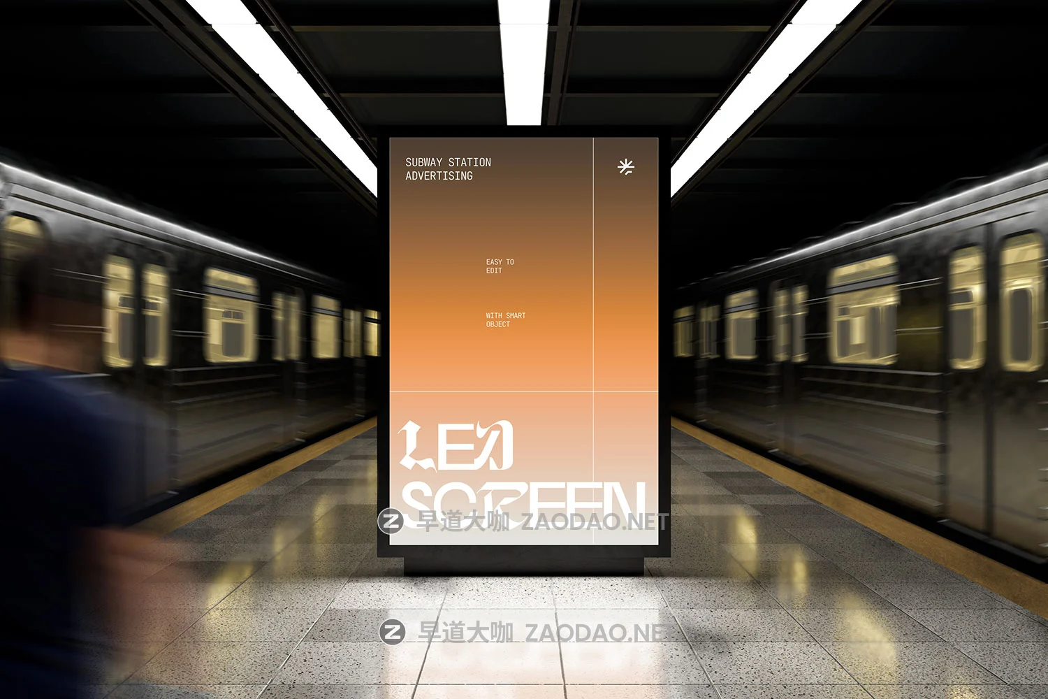 5款城市地铁站广告牌海报LED电子屏画面设计贴图psd样机模板 Ads Poster & LED Screen Mockup Pack插图4 5款城市地铁站广告牌海报LED电子屏画面设计贴图psd样机模板 Ads Poster & LED Screen Mockup Pack插图4