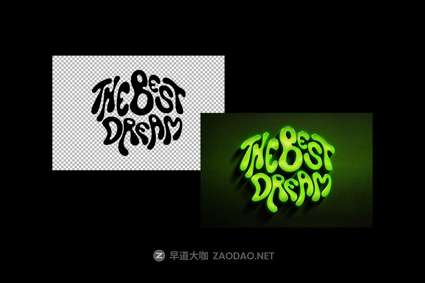 未来主义街头风格3D立体霓虹灯logo标题字体设计ps特效样机 3D Neon Logo Effects插图5 未来主义街头风格3D立体霓虹灯logo标题字体设计ps特效样机 3D Neon Logo Effects插图5