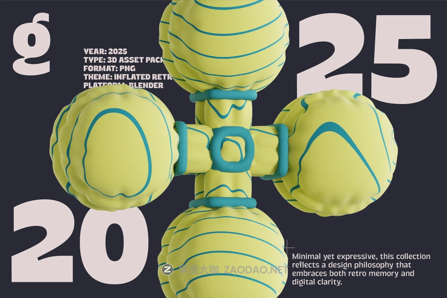 60款趣味复古充气布艺靠垫抽象艺术3D几何图形png免抠图片素材 Inflated Abstract Colorful Shapes 3D Icon Set插图8 60款趣味复古充气布艺靠垫抽象艺术3D几何图形png免抠图片素材 Inflated Abstract Colorful Shapes 3D Icon Set插图8