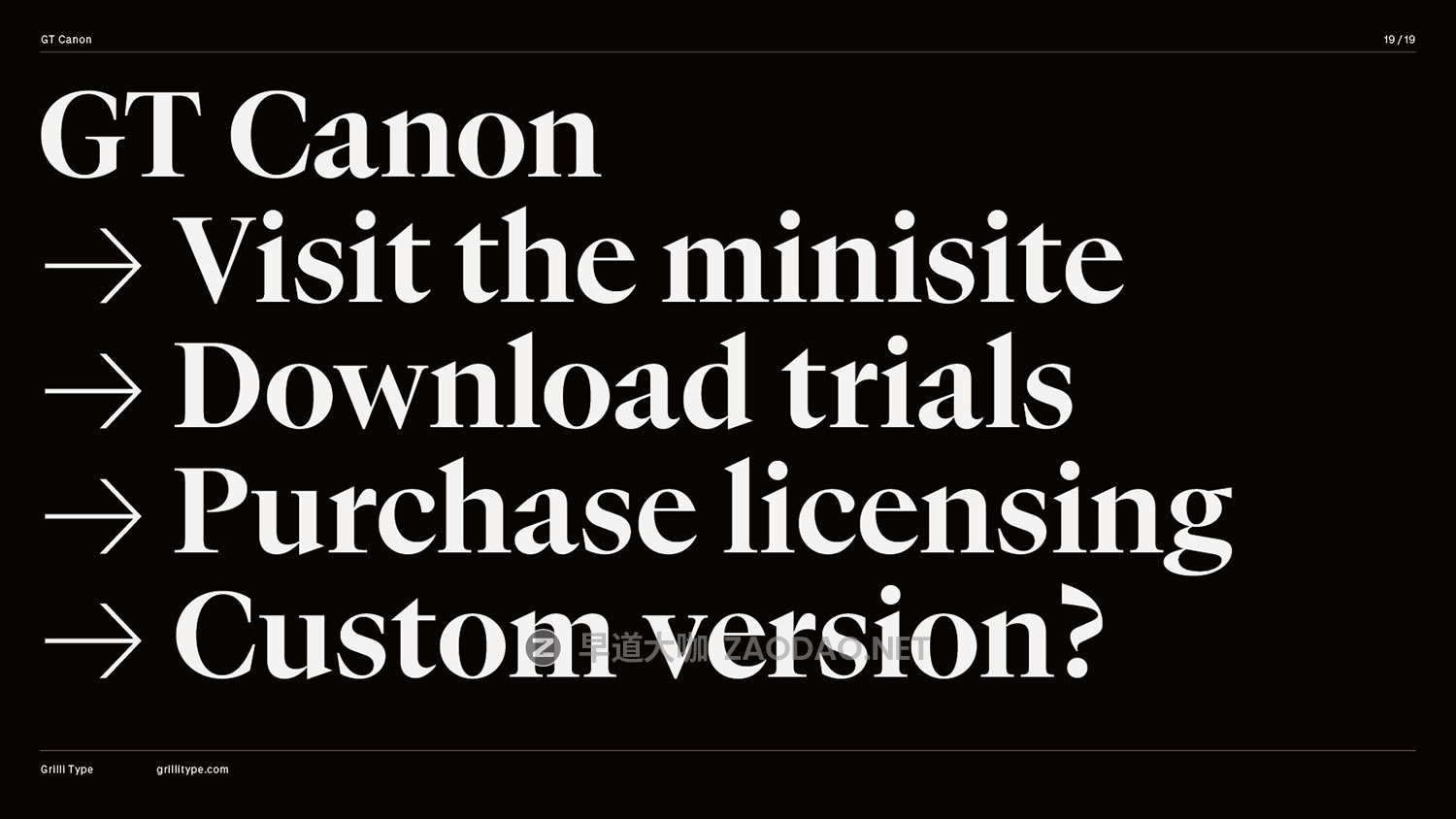 GT Canon – New! 2026’s Biggest Font Family 224xTTF 224款字重经典文学美学报纸海报杂志标题logo设计衬线英文字体插图19 GT Canon – New! 2026’s Biggest Font Family 224xTTF 224款字重经典文学美学报纸海报杂志标题logo设计衬线英文字体插图19
