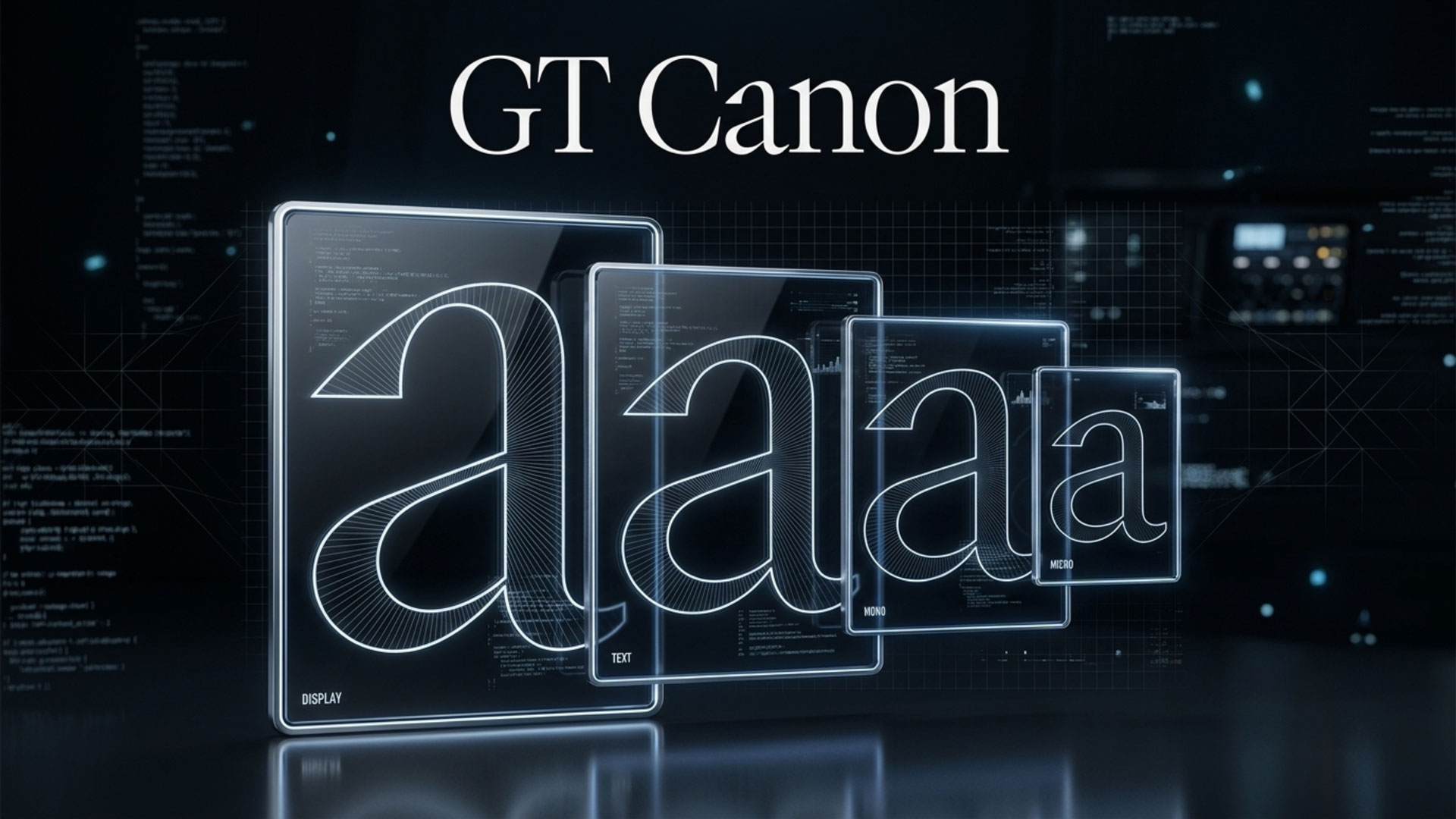 GT Canon – New! 2026’s Biggest Font Family 224xTTF 224款字重经典文学美学报纸海报杂志标题logo设计衬线英文字体插图 GT Canon – New! 2026’s Biggest Font Family 224xTTF 224款字重经典文学美学报纸海报杂志标题logo设计衬线英文字体插图
