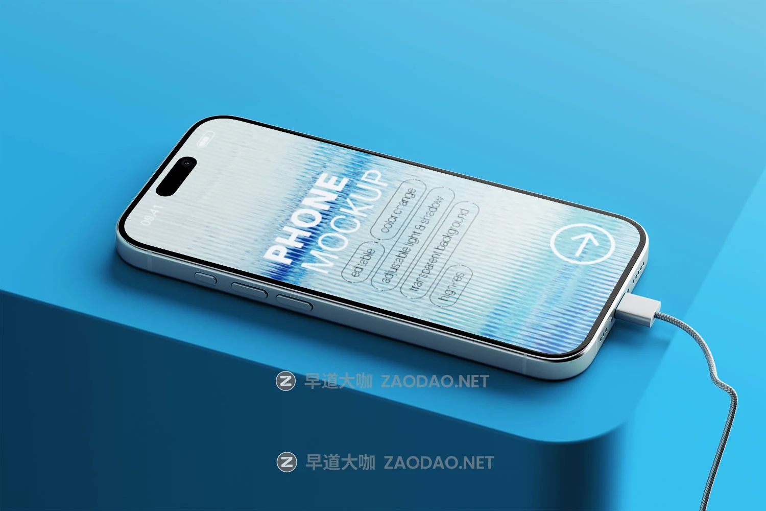 7款逼真ui广告作品集设计iPhone 17 Pro贴图psd样机模板mockup素材 iPhone Pro with Charging Cable Mockup Set插图6 7款逼真ui广告作品集设计iPhone 17 Pro贴图psd样机模板mockup素材 iPhone Pro with Charging Cable Mockup Set插图6