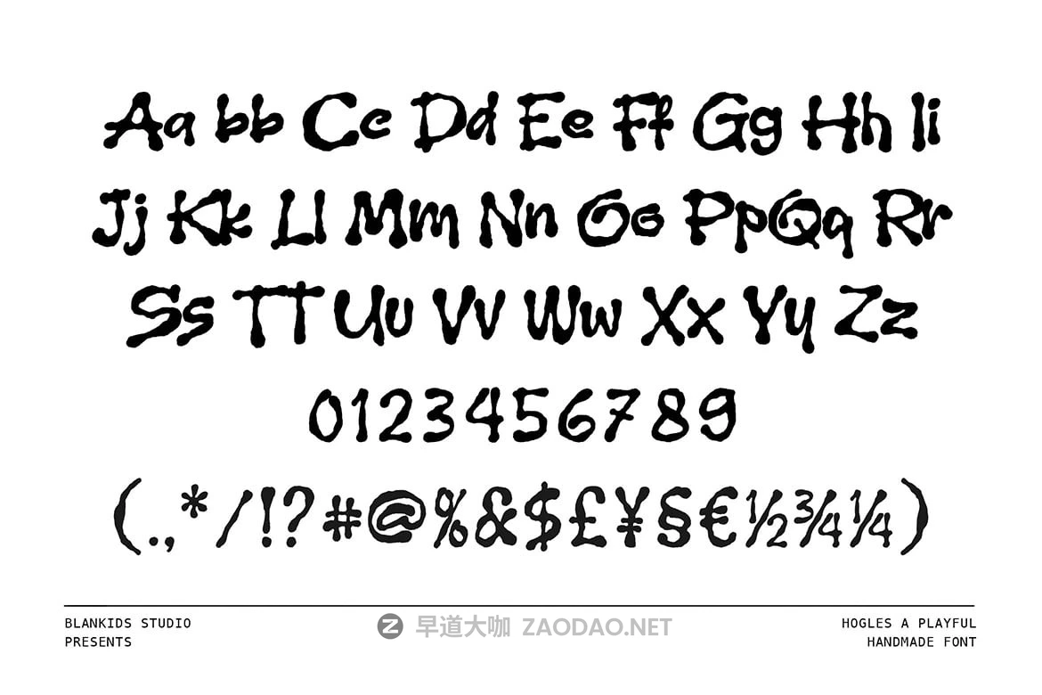 现代俏皮儿童品牌海报包装标志设计手写英文字体安装包 Hogles – Playful Handmade Display Font插图7 现代俏皮儿童品牌海报包装标志设计手写英文字体安装包 Hogles – Playful Handmade Display Font插图7