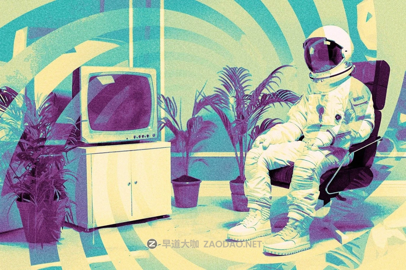 复古双调旋转扭曲颗粒海报照片效果ps特效滤镜样机 Trippy Poster Effect插图1 复古双调旋转扭曲颗粒海报照片效果ps特效滤镜样机 Trippy Poster Effect插图1