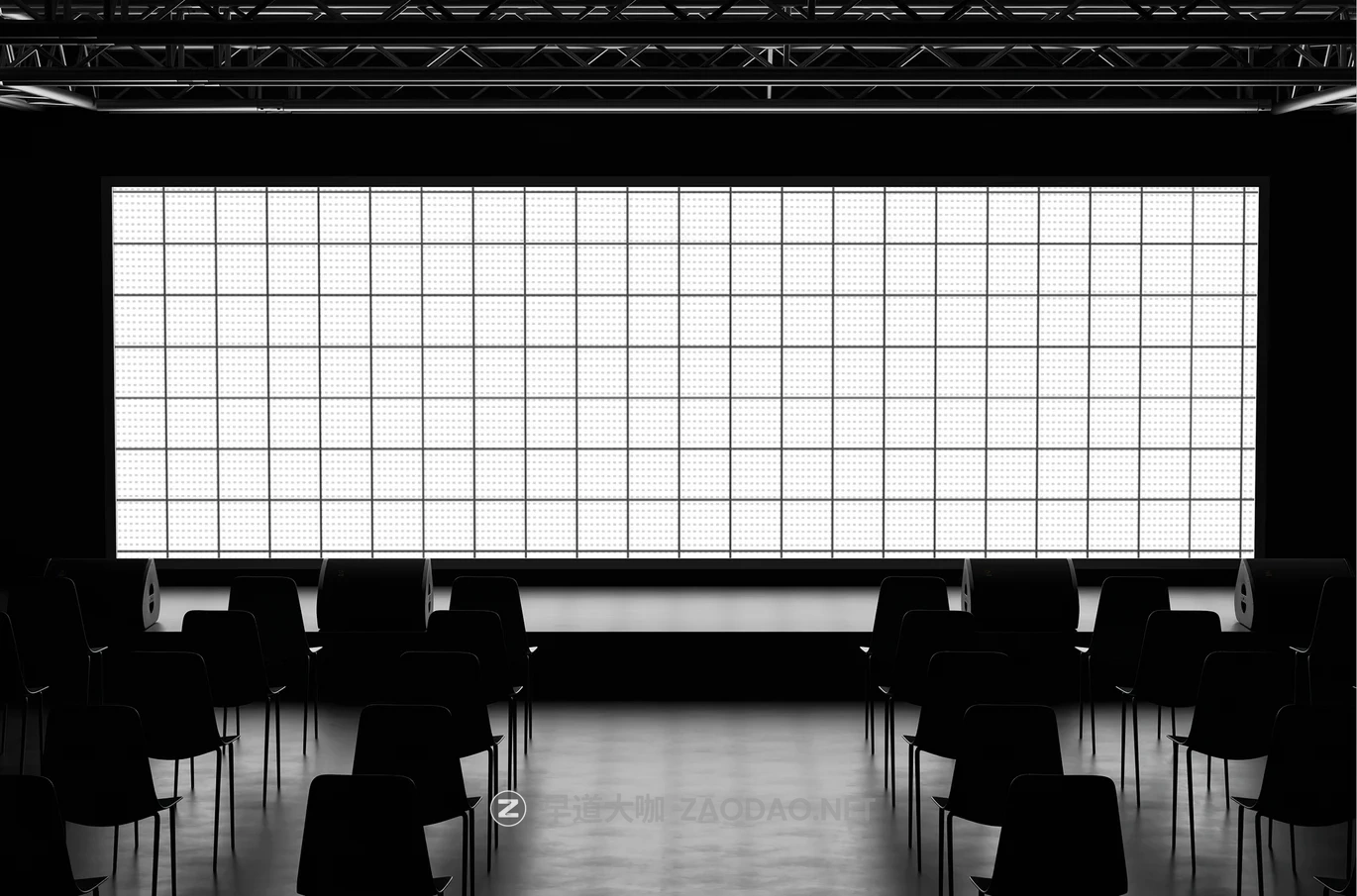 1款高端科技新闻发布会婚礼礼堂LED电子屏背景画面展示psd样机 Conference Stage Screen Mockup插图3 1款高端科技新闻发布会婚礼礼堂LED电子屏背景画面展示psd样机 Conference Stage Screen Mockup插图3