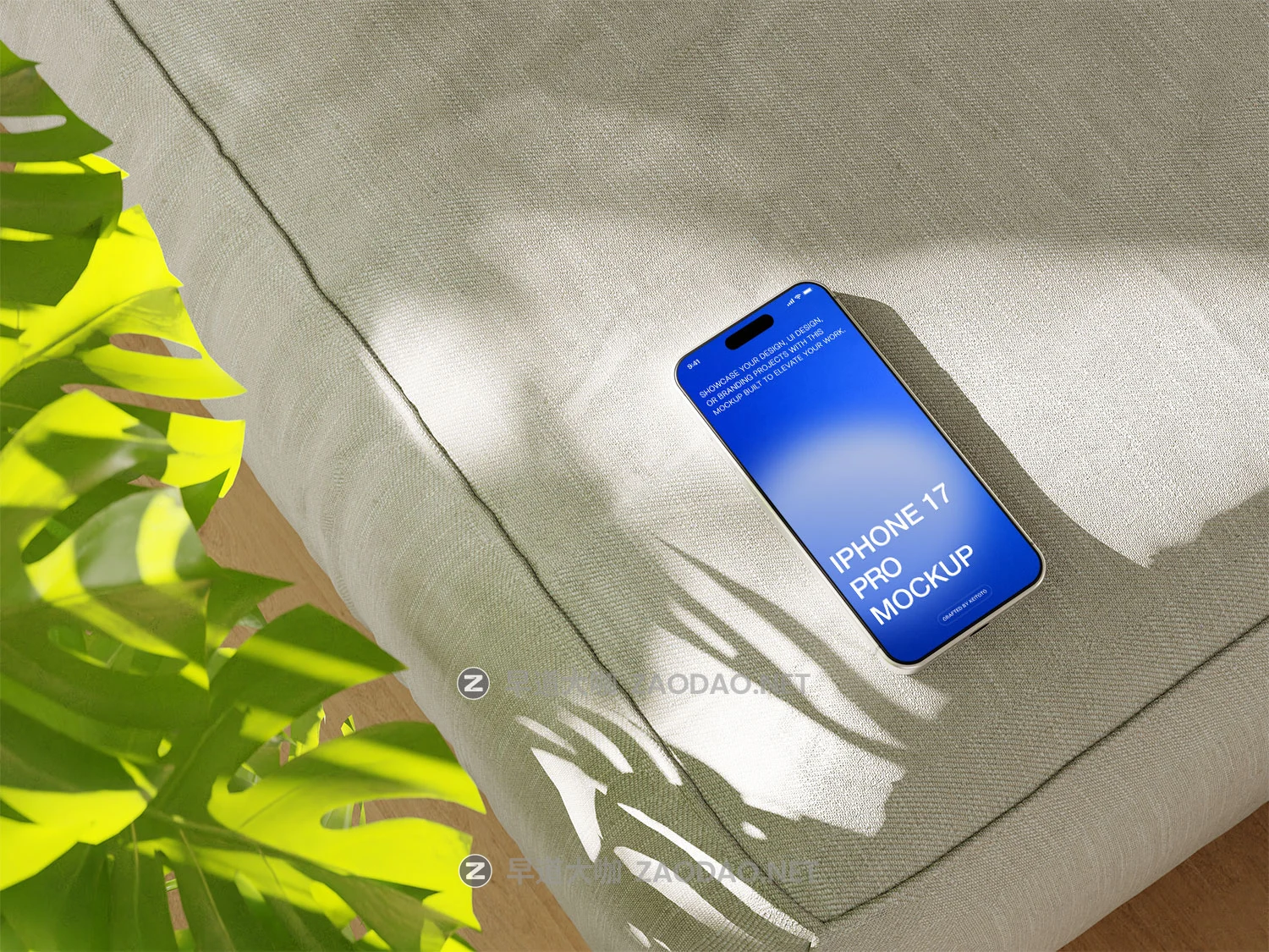 5款室内场景ui广告界面设计苹果iPhone 17 Pro手机贴图psd样机模板 iPhone 17 Pro Max Mockup in Natural Interior with Plants插图5 5款室内场景ui广告界面设计苹果iPhone 17 Pro手机贴图psd样机模板 iPhone 17 Pro Max Mockup in Natural Interior with Plants插图5