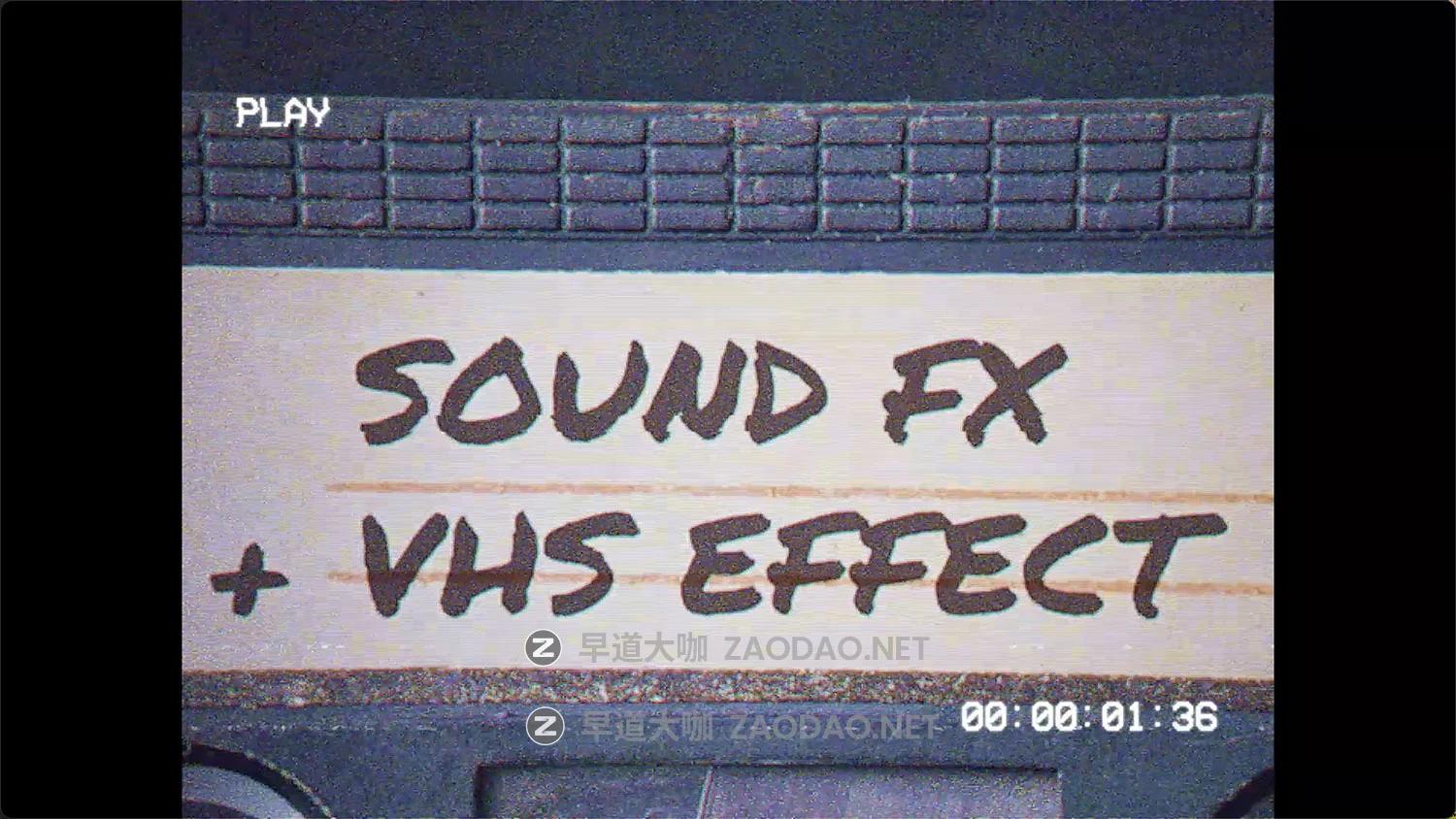 PR模板 复古VHS信号故障失真颗粒感真实磁带滚动效果视频特效素材 Cassette Tape Player | For Premiere Pro插图4 PR模板 复古VHS信号故障失真颗粒感真实磁带滚动效果视频特效素材 Cassette Tape Player | For Premiere Pro插图4