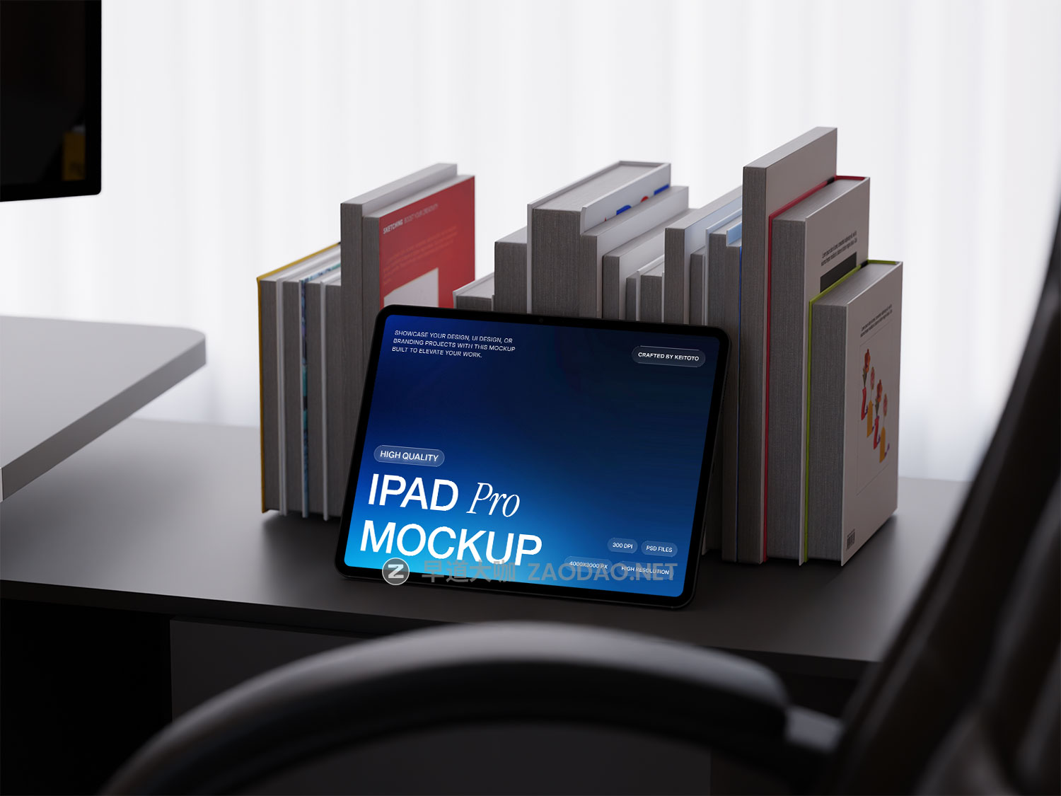 5款办公场景苹果iPad平板电脑ui/ux界面设计展示效果图psd样机模板 iPad Pro Mockup Structured Workspace Scene插图4 5款办公场景苹果iPad平板电脑ui/ux界面设计展示效果图psd样机模板 iPad Pro Mockup Structured Workspace Scene插图4