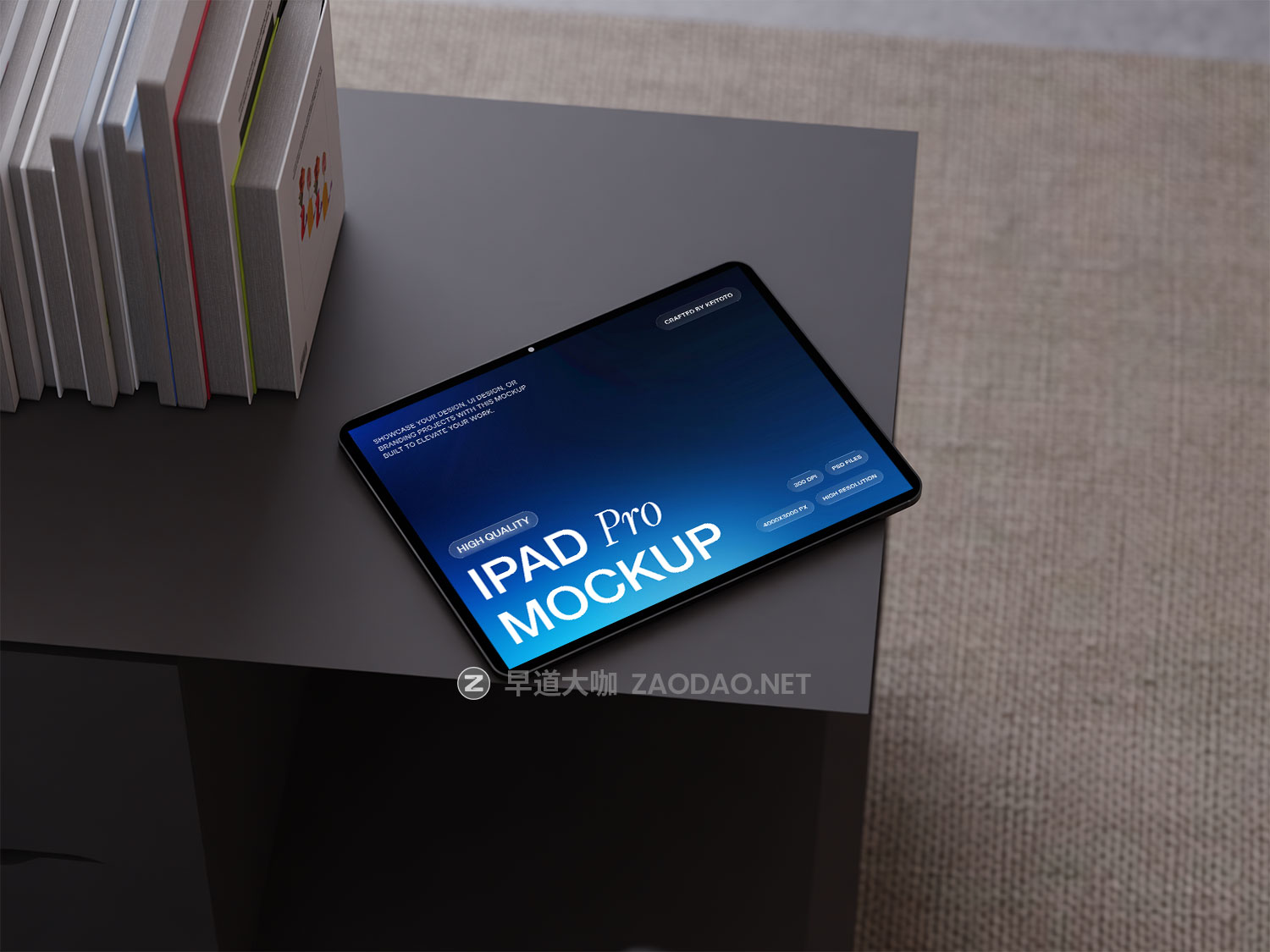 5款办公场景苹果iPad平板电脑ui/ux界面设计展示效果图psd样机模板 iPad Pro Mockup Structured Workspace Scene插图6 5款办公场景苹果iPad平板电脑ui/ux界面设计展示效果图psd样机模板 iPad Pro Mockup Structured Workspace Scene插图6