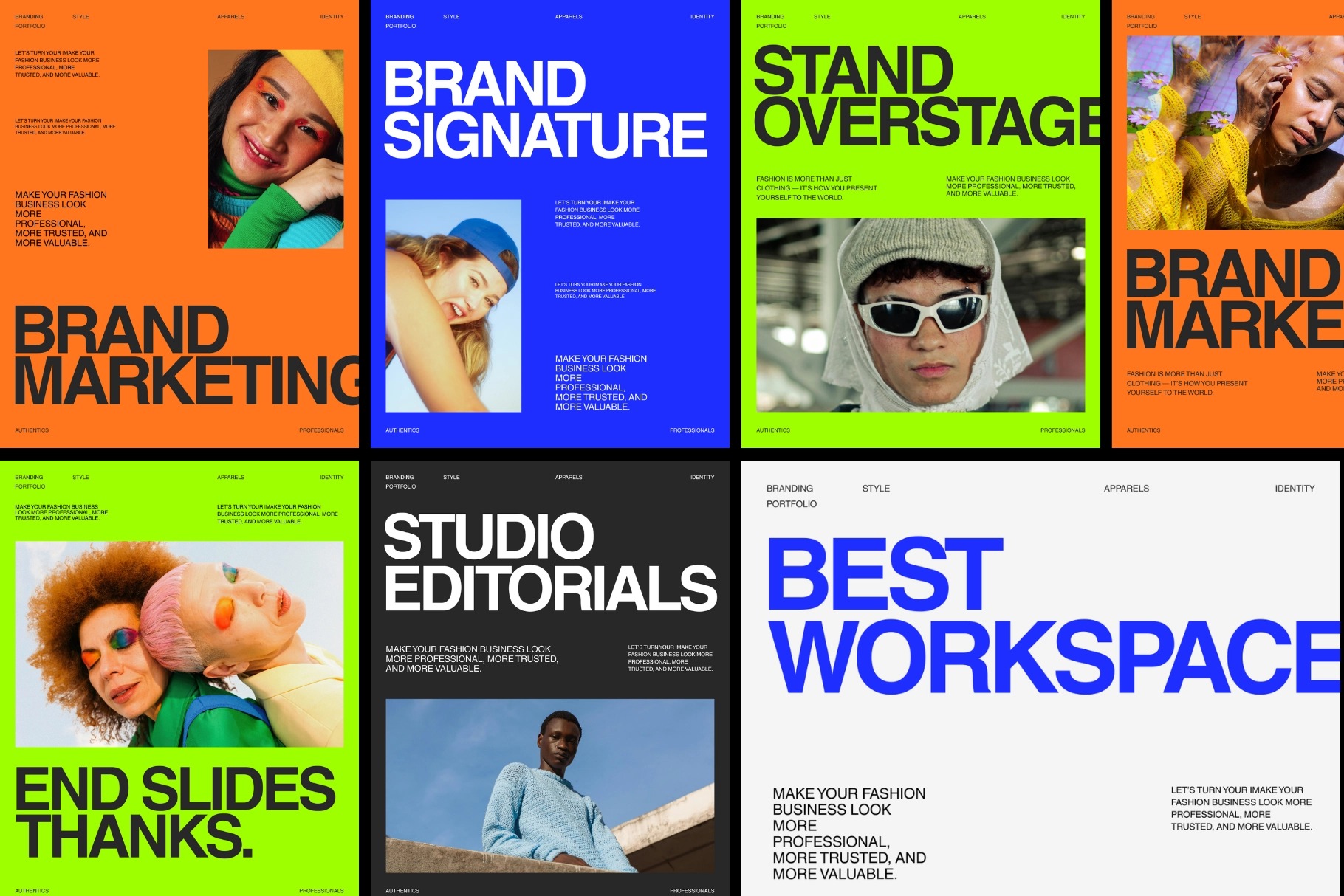 时尚极简炫彩社交媒体品牌推广公众号推文海报设计psd模板 Colorful Brand Identity Social Media Bundle插图8 时尚极简炫彩社交媒体品牌推广公众号推文海报设计psd模板 Colorful Brand Identity Social Media Bundle插图8