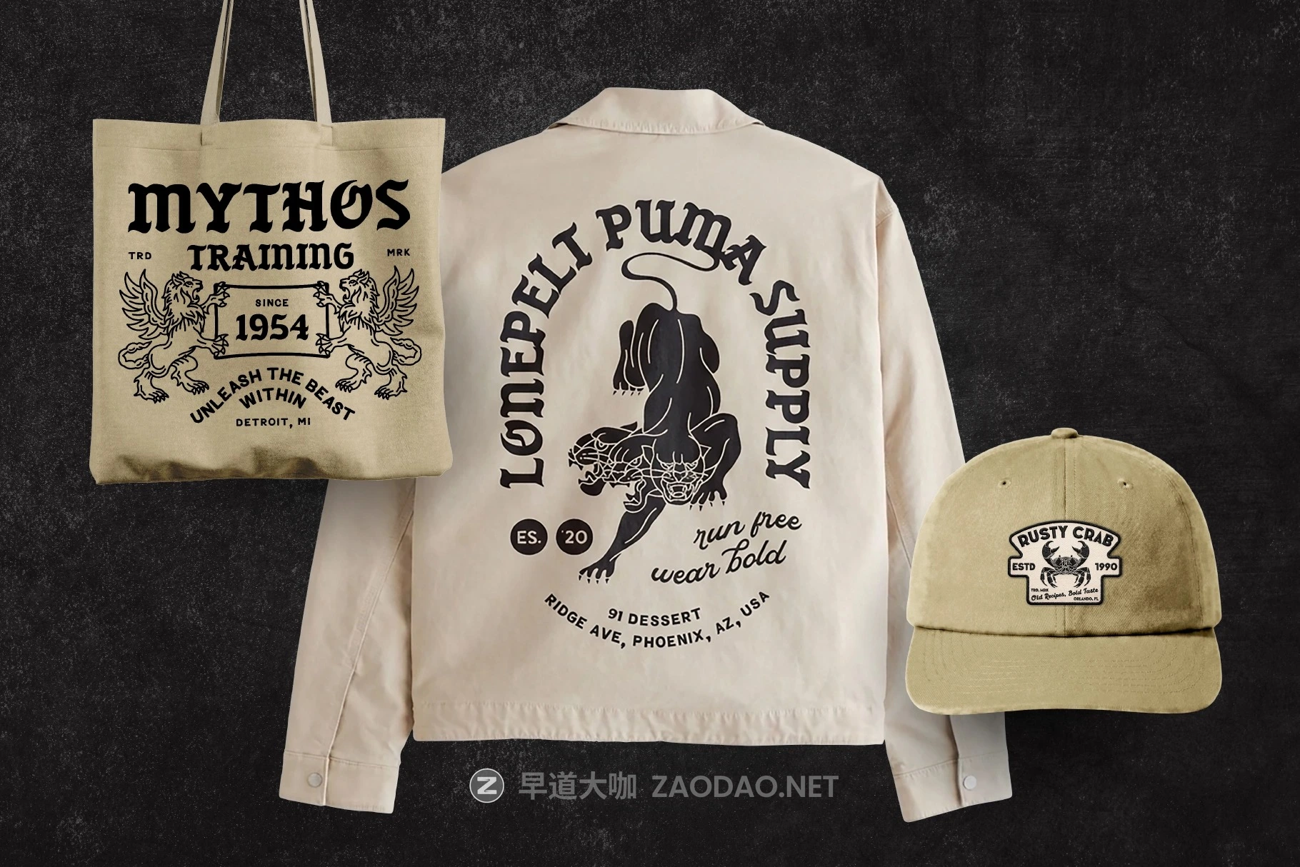 复古美式风格野生动物服装品牌包装徽标logo手绘插画矢量设计素材 Vintage Logo and Badge Collection插图8 复古美式风格野生动物服装品牌包装徽标logo手绘插画矢量设计素材 Vintage Logo and Badge Collection插图8