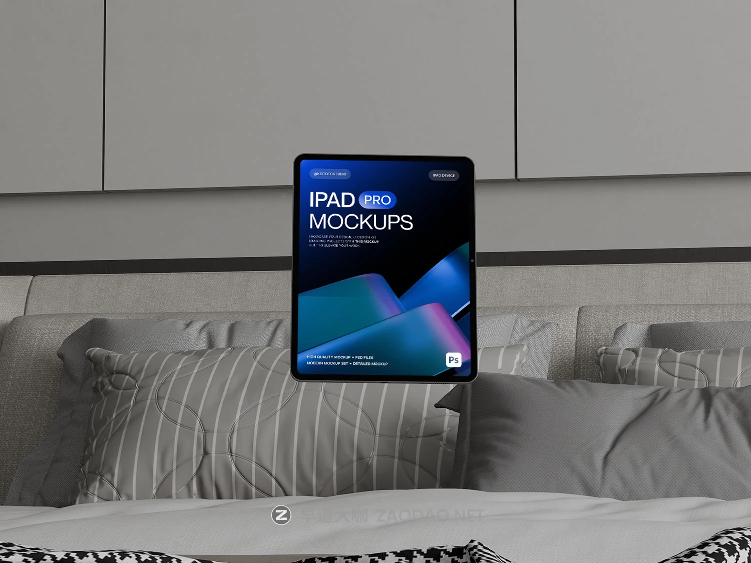 5款现代室内场景ui/ux广告界面设计苹果iPad Pro贴图效果图psd样机模板 Stylish iPad Pro Mockup in Modern Interior Scene插图2 5款现代室内场景ui/ux广告界面设计苹果iPad Pro贴图效果图psd样机模板 Stylish iPad Pro Mockup in Modern Interior Scene插图2
