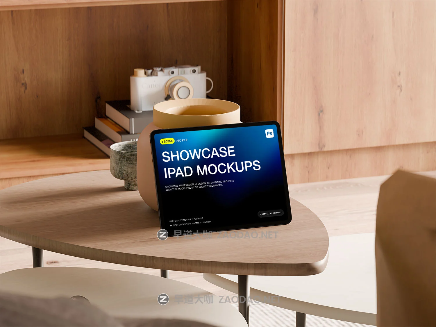 5款现代室内场景ui/ux广告界面设计苹果iPad Pro贴图效果图psd样机模板 Stylish iPad Pro Mockup in Modern Interior Scene插图5 5款现代室内场景ui/ux广告界面设计苹果iPad Pro贴图效果图psd样机模板 Stylish iPad Pro Mockup in Modern Interior Scene插图5