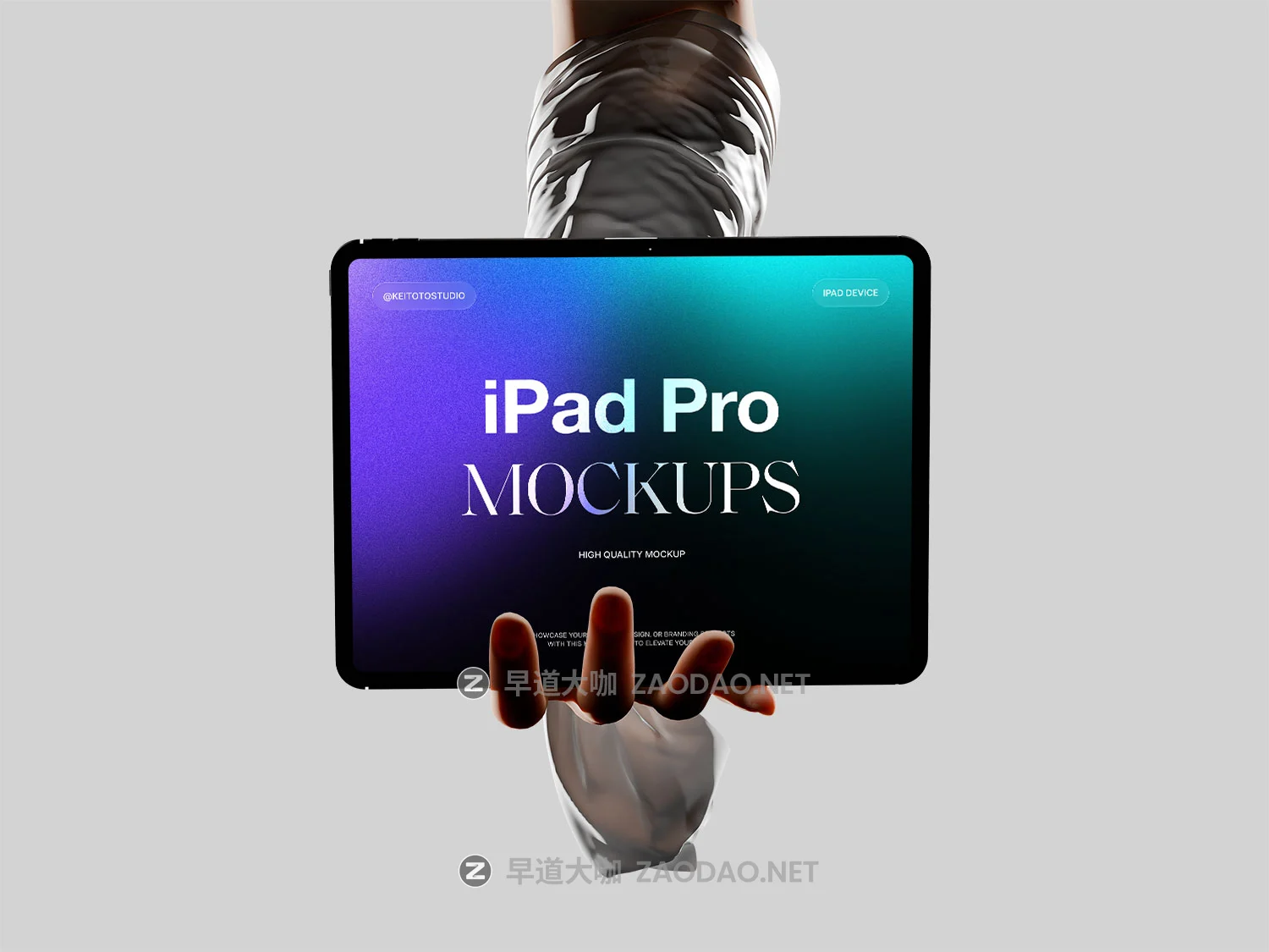 5款手持苹果iPad Pro平板电脑ui界面作品集设计展示效果图psd样机模板 Modern Floating Tablet Mockup with Hands插图5 5款手持苹果iPad Pro平板电脑ui界面作品集设计展示效果图psd样机模板 Modern Floating Tablet Mockup with Hands插图5