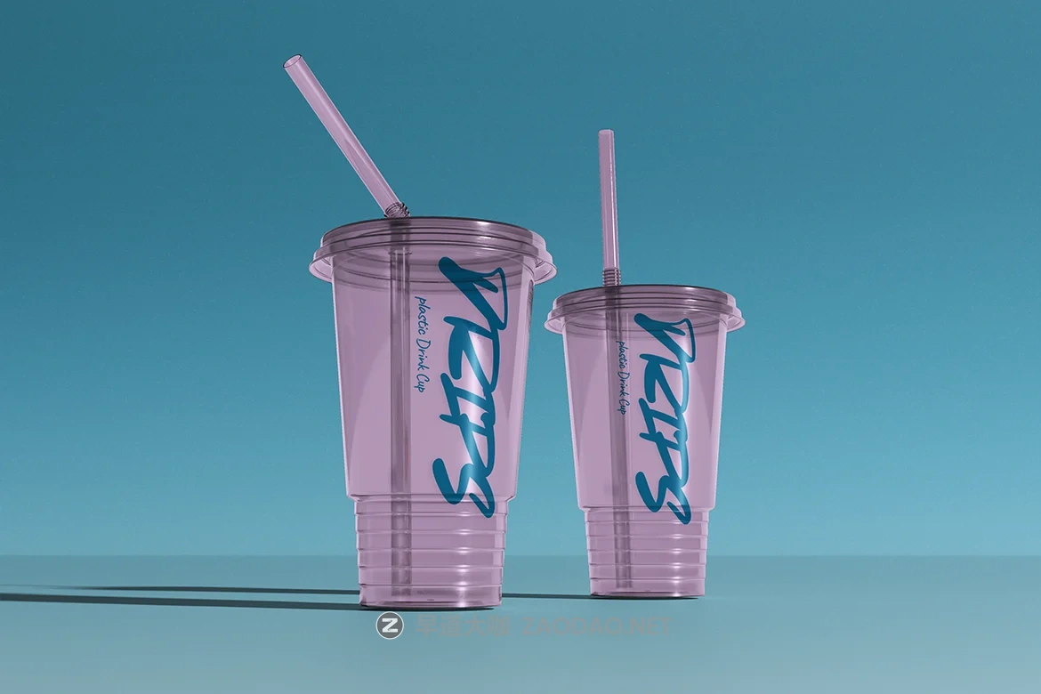 4款逼真带吸管咖啡奶茶塑料杯外卖杯设计展示效果图psd样机模板 Plastic Drink Cup Mockup插图4 4款逼真带吸管咖啡奶茶塑料杯外卖杯设计展示效果图psd样机模板 Plastic Drink Cup Mockup插图4