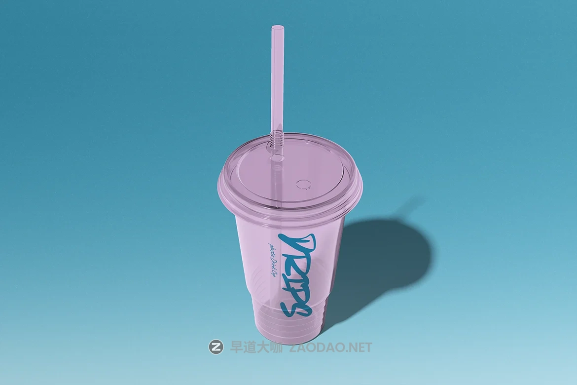 4款逼真带吸管咖啡奶茶塑料杯外卖杯设计展示效果图psd样机模板 Plastic Drink Cup Mockup插图2 4款逼真带吸管咖啡奶茶塑料杯外卖杯设计展示效果图psd样机模板 Plastic Drink Cup Mockup插图2