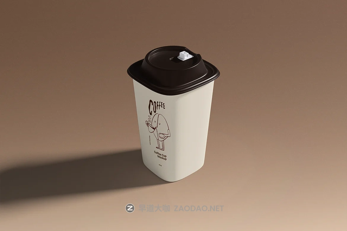 4款方形咖啡杯外卖杯设计展示贴图psd样机mockup模板素材 Coffee Cup Mockup Cup插图1 4款方形咖啡杯外卖杯设计展示贴图psd样机mockup模板素材 Coffee Cup Mockup Cup插图1