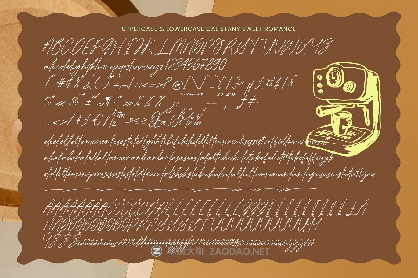 优雅浪漫美学品牌包装婚礼设计手写英文字体安装包 Calistany Sweet Romance – Natural Handwritten Font插图8 优雅浪漫美学品牌包装婚礼设计手写英文字体安装包 Calistany Sweet Romance – Natural Handwritten Font插图8