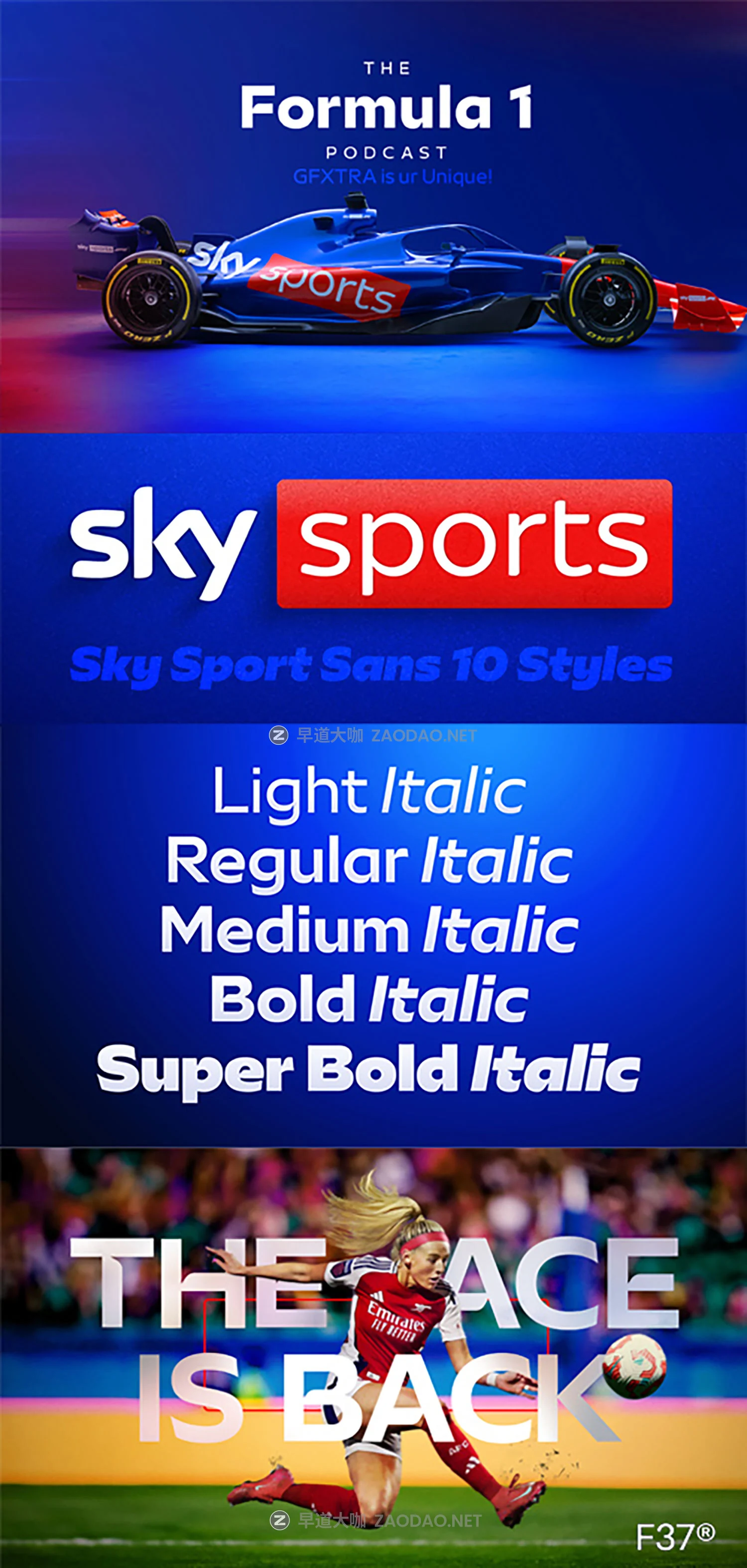 10款字重体育品牌标题logo设计先锋力量感无衬线英文字体安装包 Sky Sports Sans – 10 Styles Font Family插图 10款字重体育品牌标题logo设计先锋力量感无衬线英文字体安装包 Sky Sports Sans – 10 Styles Font Family插图