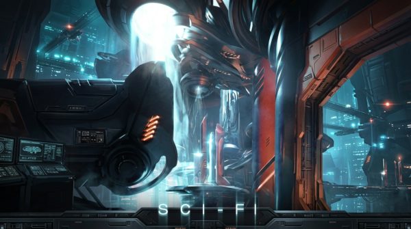 Blender科幻金属基地建筑3D模型资产素材 Asset Smash – Micro-Kit Sci-Fi and Micro-Kit Fantasy