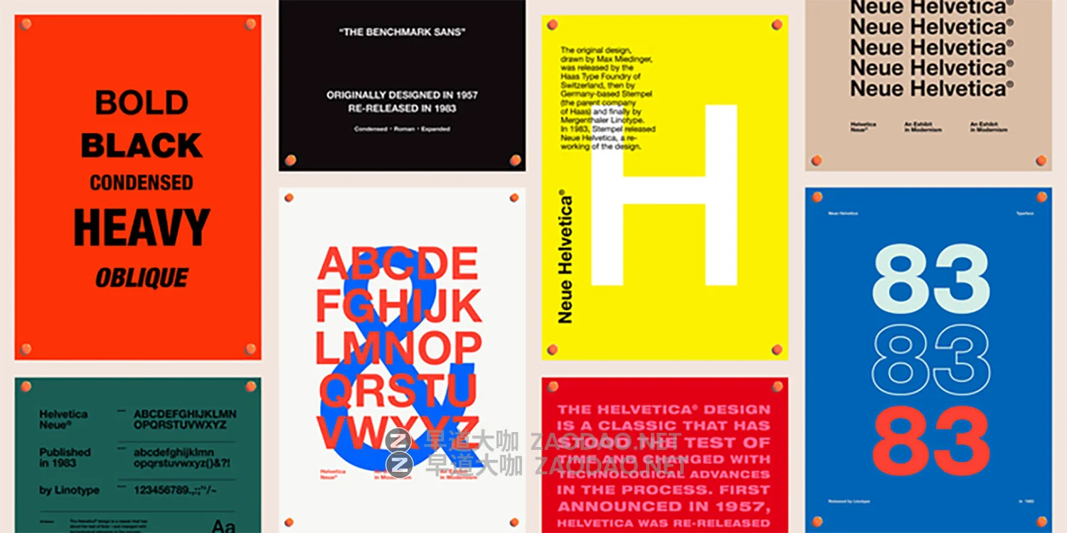 Myfonts – Neue Helvetica Font Family 59款字重科技工业几何风视觉海报标题品牌logo设计无衬线英文字体插图1 Myfonts – Neue Helvetica Font Family 59款字重科技工业几何风视觉海报标题品牌logo设计无衬线英文字体插图1