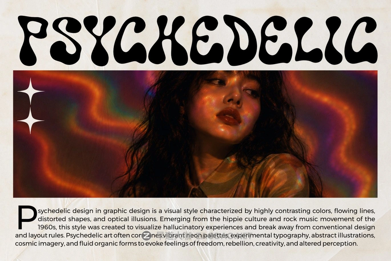 复古迷幻品牌海报封面标题设计装饰英文字体安装包 Mignova – Psychedelic Display Font插图3 复古迷幻品牌海报封面标题设计装饰英文字体安装包 Mignova – Psychedelic Display Font插图3