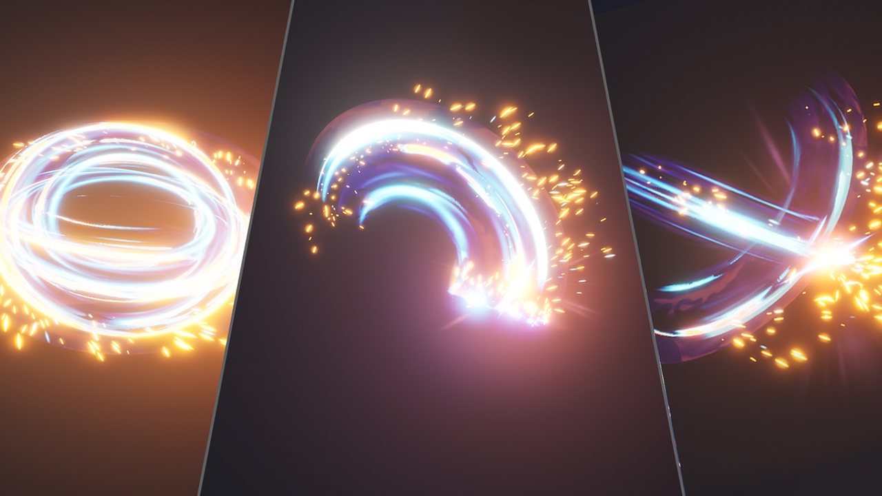 560组UE挥剑打斗魔法战斗光圈火花Niagara特效包 280 Sword Slashes VFX Pack Vol. 1&Vol. 2特色图 560组UE挥剑打斗魔法战斗光圈火花Niagara特效包 280 Sword Slashes VFX Pack Vol. 1&Vol. 2
