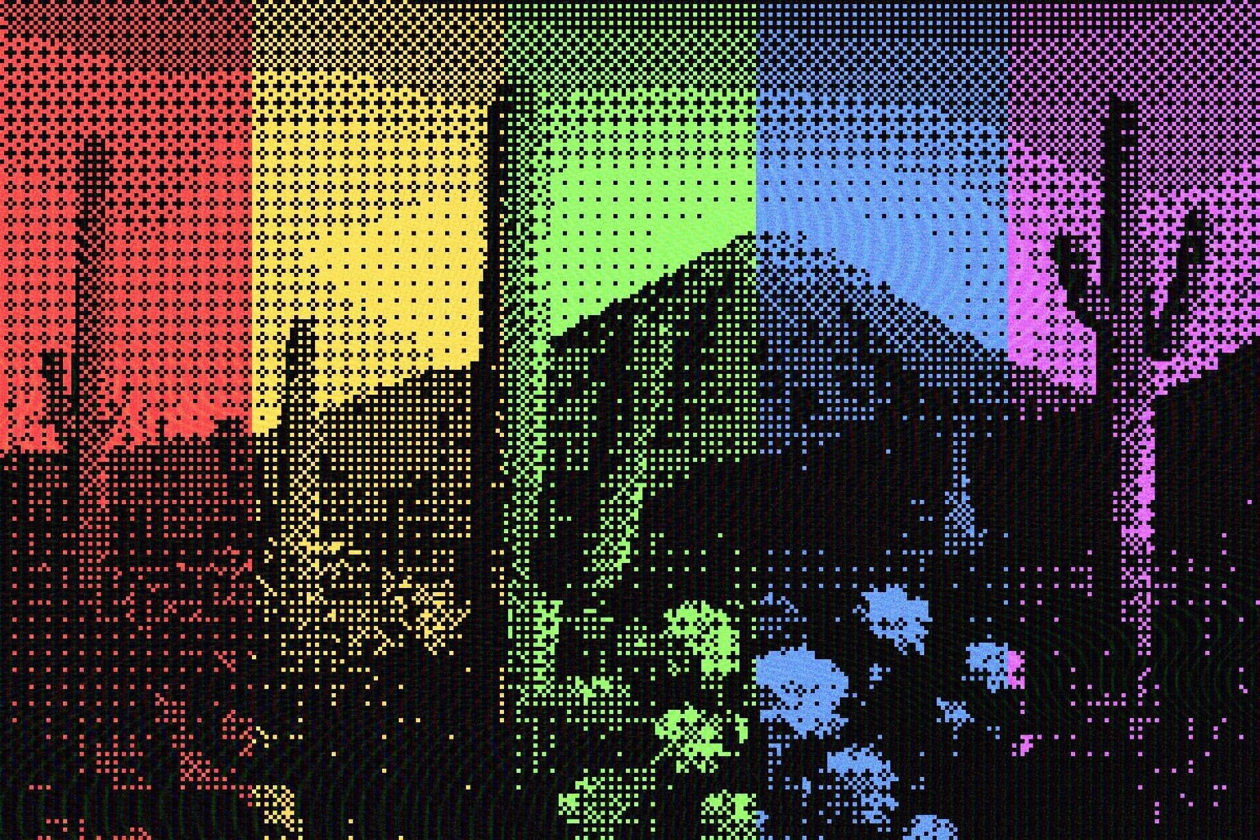复古科幻赛博朋克点状8位图像素网格照片效果ps特效滤镜样机 Dither Pixel Bitmap Photo Effect插图1 复古科幻赛博朋克点状8位图像素网格照片效果ps特效滤镜样机 Dither Pixel Bitmap Photo Effect插图1