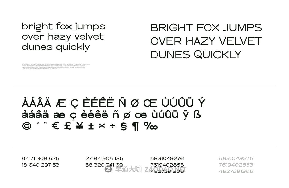 优雅极简奢华品牌电影海报徽标设计无衬线英文字体安装包 Narethe Typeface插图3 优雅极简奢华品牌电影海报徽标设计无衬线英文字体安装包 Narethe Typeface插图3