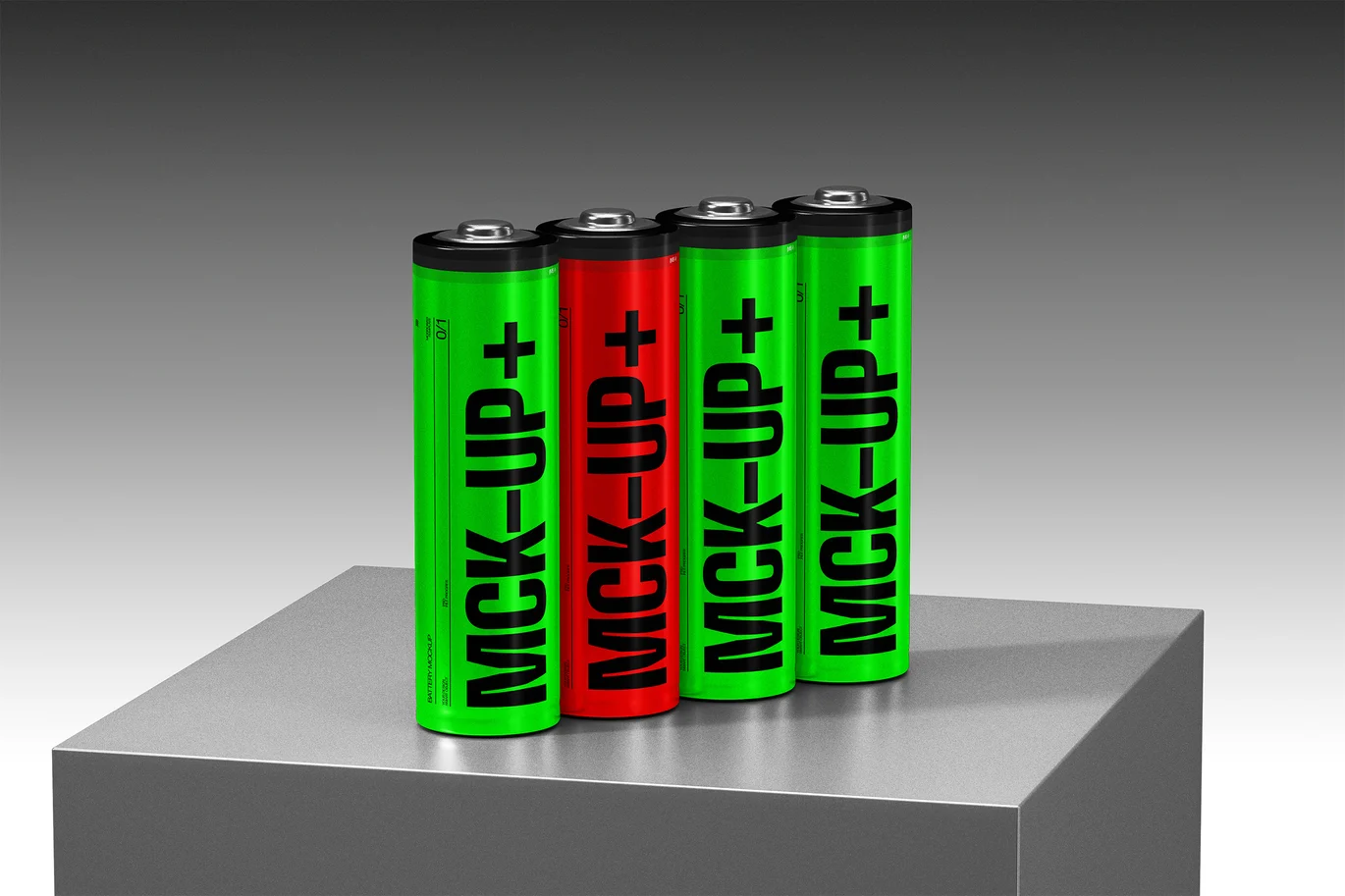 4款AA型5号干电池设计展示效果图psd样机模板素材 AA Battery Mockup插图3 4款AA型5号干电池设计展示效果图psd样机模板素材 AA Battery Mockup插图3